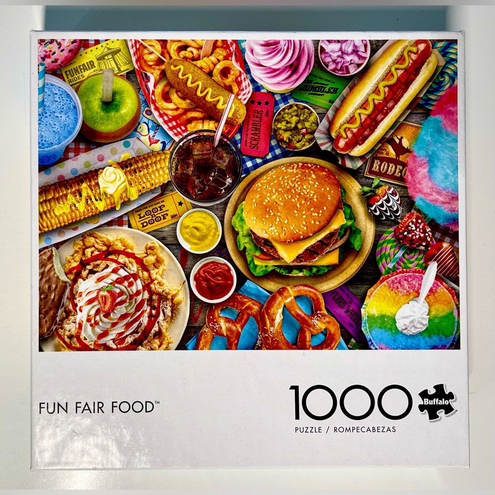 Buffalo - 1000pc Puzzle pieces - Fun Fair Food